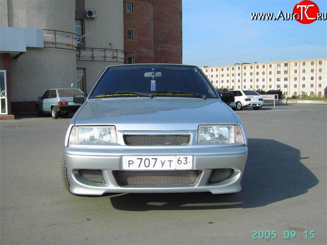 3 899 р. Передний бампер Снайпер Лада 2114 (2001-2014) (Неокрашенный)  с доставкой в г. Пермь