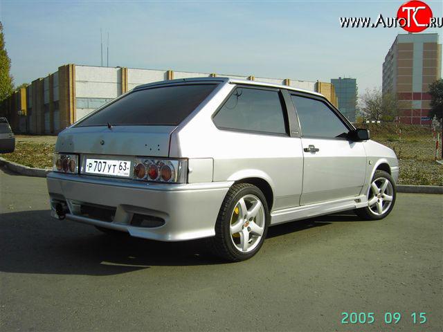 4 099 р. Задний бампер Снайпер  Лада 2108 - 2114 (Неокрашенный)  с доставкой в г. Пермь