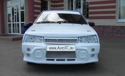 7 799 р. Передний бампер Рузанов  Лада 2108 - 21099 (Без сетки, Неокрашенный)  с доставкой в г. Пермь. Увеличить фотографию 3