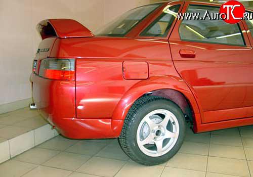 4 599 р. Комплект Арок Elegance Лада 2110 седан (1995-2007) (Комплект, Неокрашенные)  с доставкой в г. Пермь