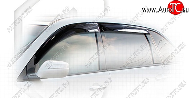 2 159 р. Дефлектора окон CA-Plastiс  Acura MDX  YD2 (2006-2009) дорестайлинг (Classic полупрозрачный, Без хром.молдинга)  с доставкой в г. Пермь