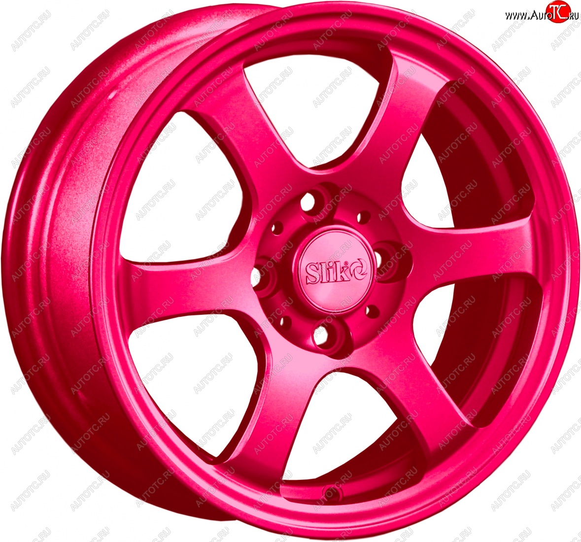 12 799 р. Кованый диск Slik Classik 6x14 (Candy рубиновый)   (Цвет: Candy рубиновый)  с доставкой в г. Пермь