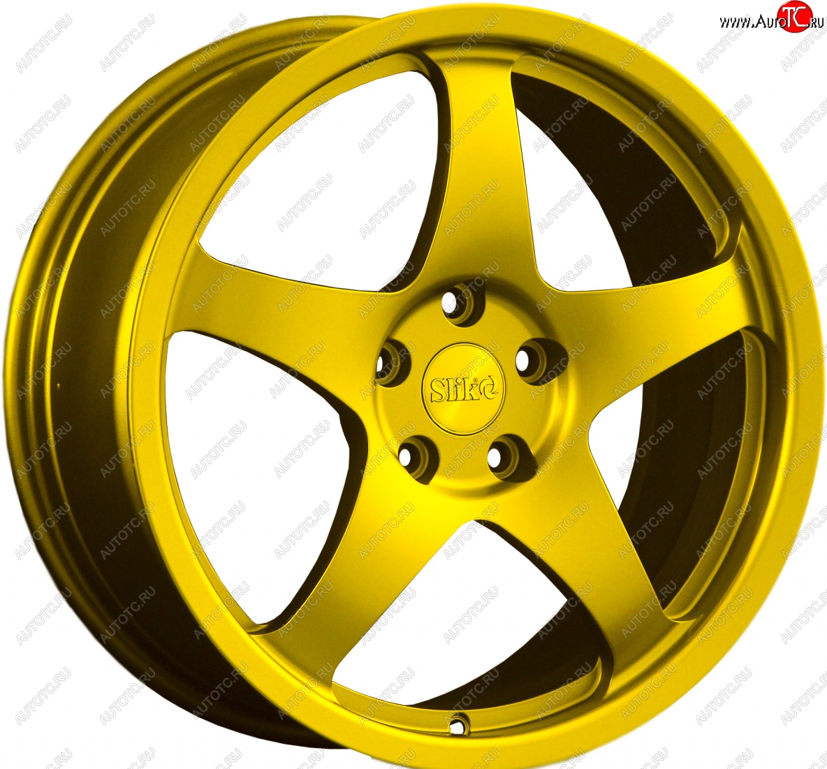 22 299 р. Кованый диск Slik Classic L-806 8.0x18   (Candy ярко-желтый (Candy YELLOW))  с доставкой в г. Пермь