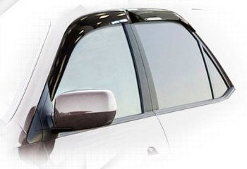 Дефлектора окон CA-Plastiс Acura MDX  YD1 (2000-2003) дорестайлинг (Classic полупрозрачный, Без хром.молдинга)