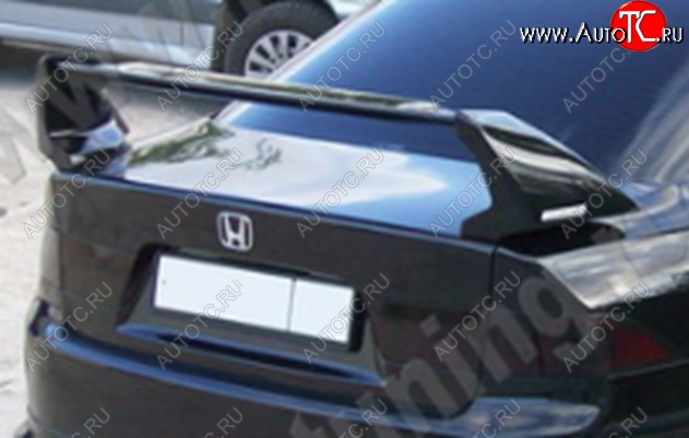 11 999 р. Спойлер высокий составной MUGEN Style var №2 Honda Accord 8 CU седан дорестайлинг (2008-2011) (Неокрашенный)  с доставкой в г. Пермь