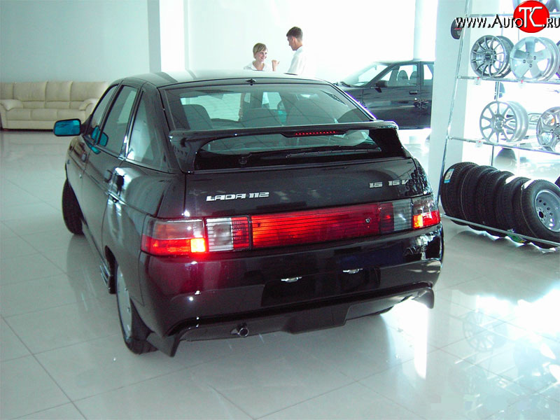 7 699 р. Задний бампер AVR  Лада 2112 (1999-2008) хэтчбек (Неокрашенный)  с доставкой в г. Пермь