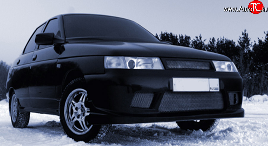 4 189 р. Передний бампер Снайпер Лада 2111 универсал (1998-2009) (Неокрашенный)  с доставкой в г. Пермь
