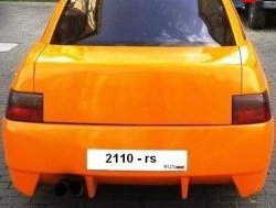 6 199 р. Задний бампер AS-RS Лада 2110 седан (1995-2007) (Неокрашенный)  с доставкой в г. Пермь. Увеличить фотографию 3