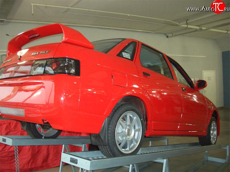 4 299 р. Комплект накладок на двери СТ-4 Лада 2111 универсал (1998-2009) (Неокрашенные)  с доставкой в г. Пермь