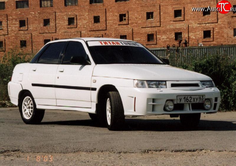 1 249 р. Молдинги Titan - sport Лада 2111 универсал (1998-2009) (Неокрашенные)  с доставкой в г. Пермь