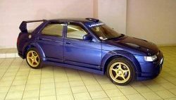 8 799 р. Арки WRC Evo Лада 2110 седан (1995-2007) (Неокрашенные)  с доставкой в г. Пермь. Увеличить фотографию 4