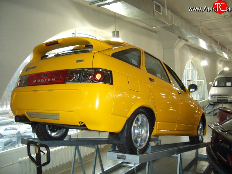 7 699 р. Задний бампер СТ-4  Лада 2112 (1999-2009) хэтчбек, купе (Неокрашенный)  с доставкой в г. Пермь