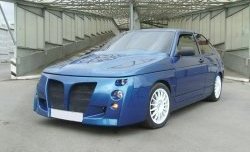 8 149 р. Передний бампер Термит Лада 2112 купе (2002-2009) (Неокрашенный)  с доставкой в г. Пермь. Увеличить фотографию 2