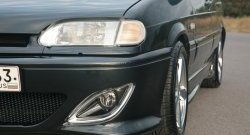 1 949 р. Хромированые вставки в бампера LEX Лада 2113 (2004-2013)  с доставкой в г. Пермь. Увеличить фотографию 3