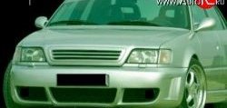 8 899 р. Передний бампер Rieger Audi A6 С4 седан (1994-1997)  с доставкой в г. Пермь. Увеличить фотографию 2