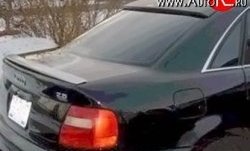 2 749 р. Козырёк RS на заднее лобовое стекло автомобиля Audi A4 B5 8D2 седан 2-ой рестайлинг (1999-2001) (Неокрашенный)  с доставкой в г. Пермь. Увеличить фотографию 2