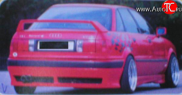 4 399 р. Накладка заднего бампера Sport Audi 80 B3 седан (1986-1991)  с доставкой в г. Пермь