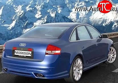 12 599 р. Задний бампер Magnus Style Audi A6 C5 дорестайлинг, седан (1997-2001) (Неокрашенный)  с доставкой в г. Пермь