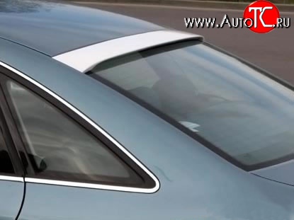2 549 р. Козырёк на заднее лобовое стекло Sport Audi A6 C5 дорестайлинг, седан (1997-2001) (Неокрашенный)  с доставкой в г. Пермь