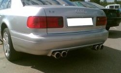 4 399 р. Накладка заднего бампера Kamei Audi A8 D2 дорестайлинг (1994-1999)  с доставкой в г. Пермь. Увеличить фотографию 2