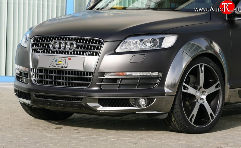 15 799 р. Накладка переднего бампера ABT Audi Q7 4L дорестайлинг (2005-2009)  с доставкой в г. Пермь