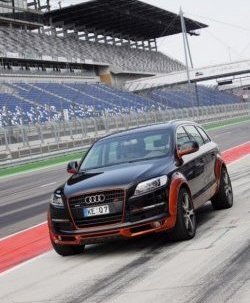 15 799 р. Накладка переднего бампера ABT Audi Q7 4L дорестайлинг (2005-2009)  с доставкой в г. Пермь. Увеличить фотографию 4