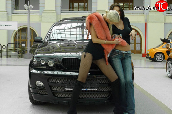 21 499 р. Передний бампер Тарантул BMW X5 E53 дорестайлинг (1999-2003) (Неокрашенный)  с доставкой в г. Пермь