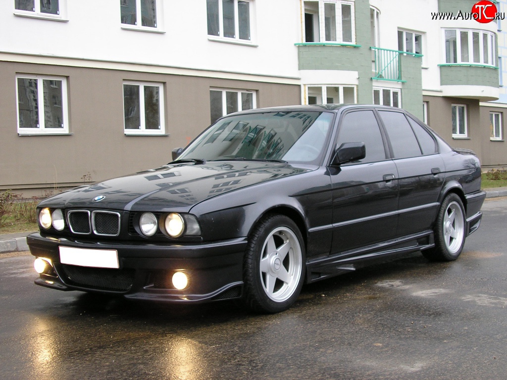 8 399 р. Передний бампер Devil BMW 5 серия E34 седан дорестайлинг (1988-1994)  с доставкой в г. Пермь