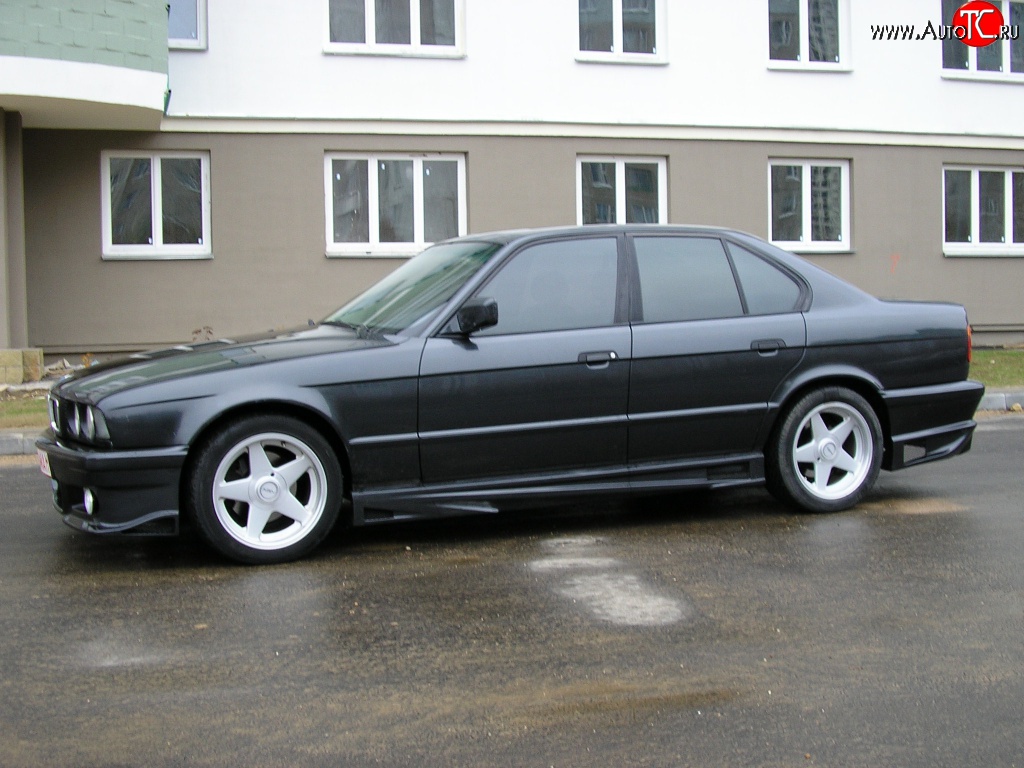 4 499 р. Пороги накладки Devil BMW 5 серия E34 седан дорестайлинг (1988-1994)  с доставкой в г. Пермь