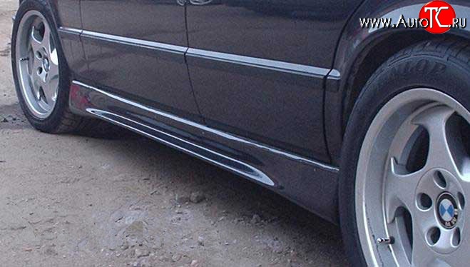 3 049 р. Пороги накладки Mugen BMW 5 серия E34 седан дорестайлинг (1988-1994)  с доставкой в г. Пермь