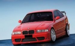 3 999 р. Передний бампер Lumma style BMW 3 серия E36 седан (1990-2000) (Неокрашенный)  с доставкой в г. Пермь. Увеличить фотографию 2