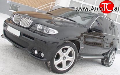 10 349 р. Передний бампер HAMANN V2 BMW X5 E53 дорестайлинг (1999-2003) (Дорестайлинговый кузов)  с доставкой в г. Пермь