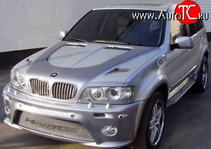 18 449 р. Передний бампер HARGE Style BMW X5 E53 дорестайлинг (1999-2003) (Неокрашенный)  с доставкой в г. Пермь