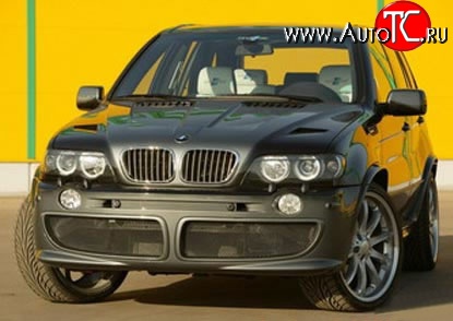19 649 р. Передний бампер HARGE BMW X5 E53 дорестайлинг (1999-2003) (Неокрашенный)  с доставкой в г. Пермь