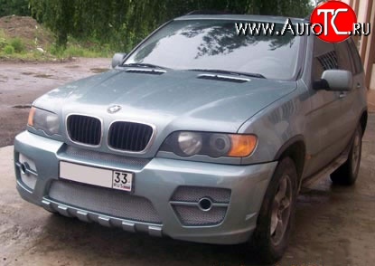 10 599 р. Передний бампер LORINSER Style BMW X5 E53 дорестайлинг (1999-2003) (Неокрашенный)  с доставкой в г. Пермь