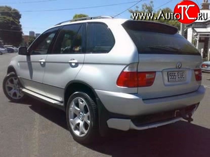 6 449 р. Накладка заднего бампера Sport Package BMW X5 E53 дорестайлинг (1999-2003)  с доставкой в г. Пермь