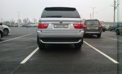 6 449 р. Накладка заднего бампера Sport Package BMW X5 E53 дорестайлинг (1999-2003)  с доставкой в г. Пермь. Увеличить фотографию 4