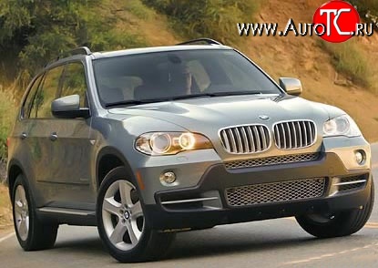 5 949 р. Передний бампер Standart BMW X5 E70 дорестайлинг (2006-2010) (Неокрашенный)  с доставкой в г. Пермь