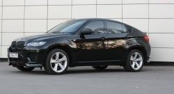 4 749 р. Накладки Global-Tuning на передний бампер автомобиля  BMW X6  E71 (2008-2014) дорестайлинг, рестайлинг (Неокрашенная)  с доставкой в г. Пермь. Увеличить фотографию 10