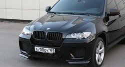 1 899 р. Реснички Global-Tuning BMW X6 E71 дорестайлинг (2008-2012) (Неокрашенные)  с доставкой в г. Пермь. Увеличить фотографию 2