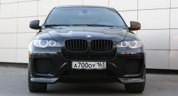 1 899 р. Реснички Global-Tuning BMW X6 E71 дорестайлинг (2008-2012) (Неокрашенные)  с доставкой в г. Пермь. Увеличить фотографию 4