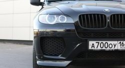 1 899 р. Реснички Global-Tuning BMW X6 E71 дорестайлинг (2008-2012) (Неокрашенные)  с доставкой в г. Пермь. Увеличить фотографию 5