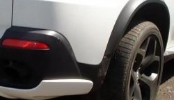 14 149 р. Накладки на колёсные арки Sport Package 4,8 BMW X5 E70 дорестайлинг (2006-2010) (Неокрашенные)  с доставкой в г. Пермь. Увеличить фотографию 3