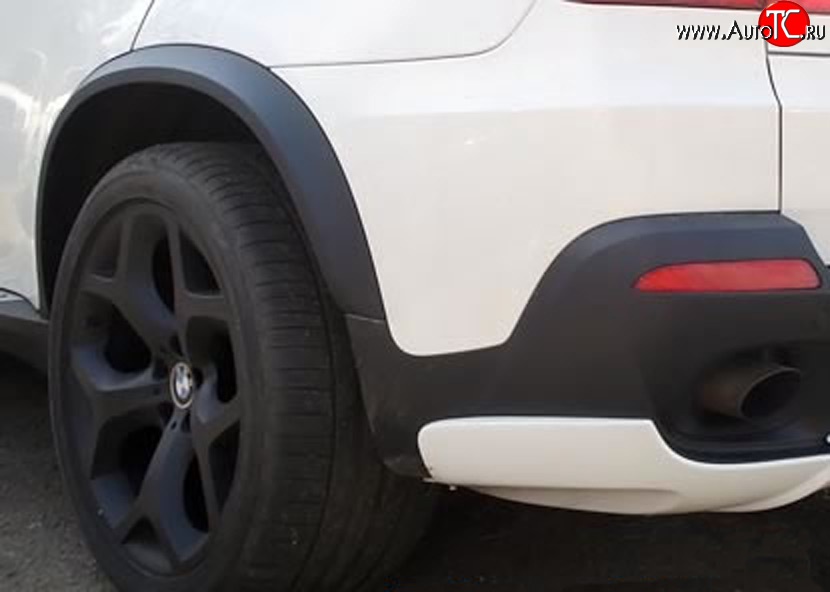 14 149 р. Накладки на колёсные арки Sport Package 4,8 BMW X5 E70 дорестайлинг (2006-2010) (Неокрашенные)  с доставкой в г. Пермь