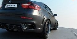 25 849 р. Комплект насадок на глушитель Interceptor BMW X6 E71 дорестайлинг (2008-2012)  с доставкой в г. Пермь. Увеличить фотографию 2