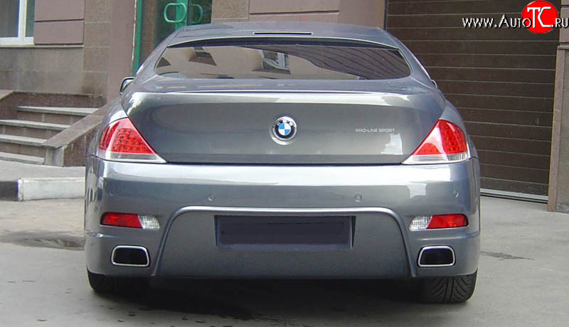 31 899 р. Задний бампер BMW 6 серия E63 дорестайлинг, купе (2003-2007) (Неокрашенный)  с доставкой в г. Пермь