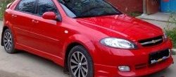 3 499 р. Пороги накладки Street Edition Chevrolet Lacetti хэтчбек (2002-2013) (Неокрашенные)  с доставкой в г. Пермь. Увеличить фотографию 2