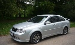 3 499 р. Накладка CTS на передний бампер автомобиля Chevrolet Lacetti седан (2002-2013) (Неокрашенная)  с доставкой в г. Пермь. Увеличить фотографию 2