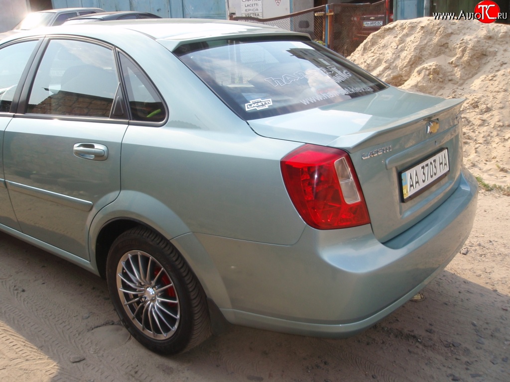 2 699 р. Спойлер CTS Chevrolet Lacetti седан (2002-2013) (Неокрашенный)  с доставкой в г. Пермь