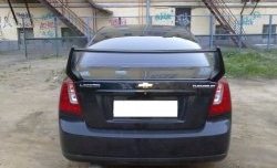 4 199 р. Спойлер EVO9 Chevrolet Lacetti седан (2002-2013) (Неокрашенный)  с доставкой в г. Пермь. Увеличить фотографию 2